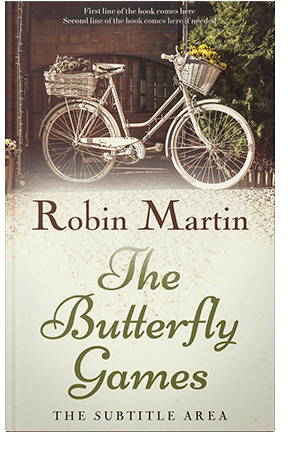 Pre Made Book Cover White Rock