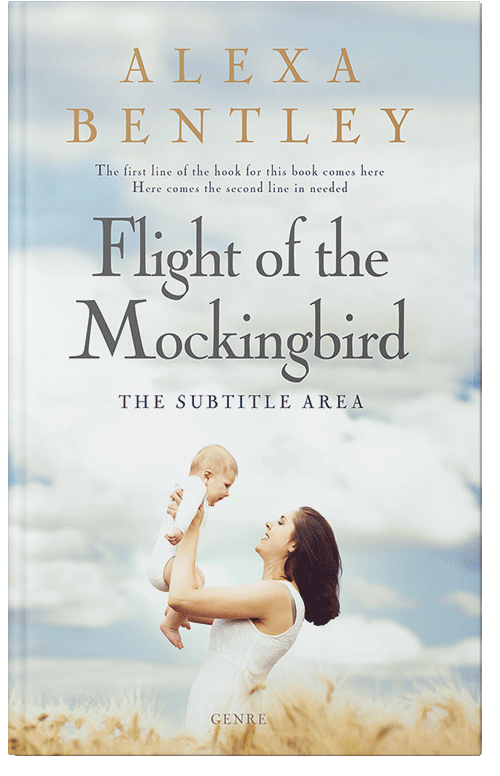 Front view of Gray Nurse #8930 - Premade Family & Parenting Book Cover