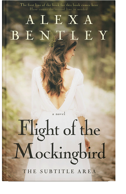 Front view of Birch #8936 - Premade Romance Book Cover