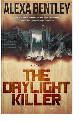 Pre Made Book Cover Tan