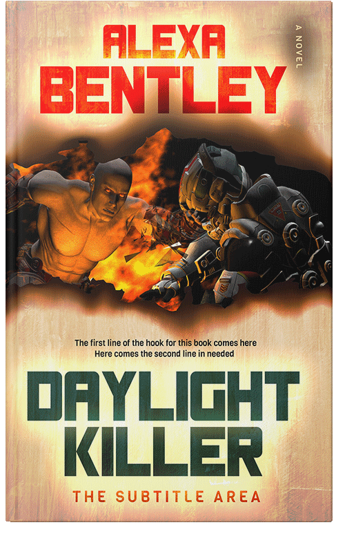 Front view of Sidecar #8943 - Premade Fantasy Book Cover