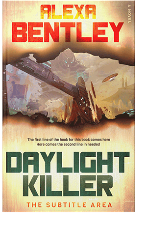 Pre Made Book Cover Brandy