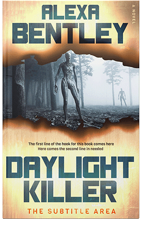 Pre Made Book Cover Limed Spruce