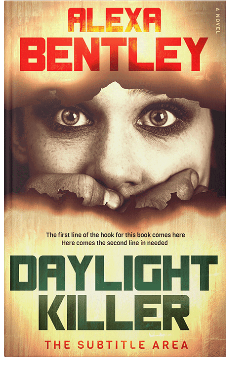 Front view of Calico #8947 - Premade Mystery & Thriller & Suspense Book Cover