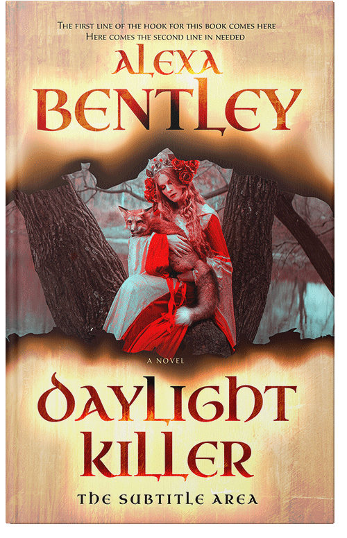 Front view of Chamois #8951 - Premade Fantasy Book Cover