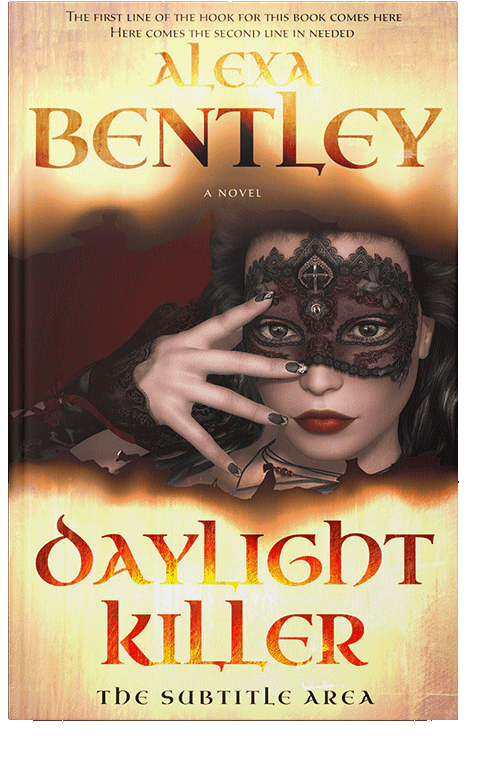 Front view of Eclipse #8953 - Premade Fantasy Book Cover