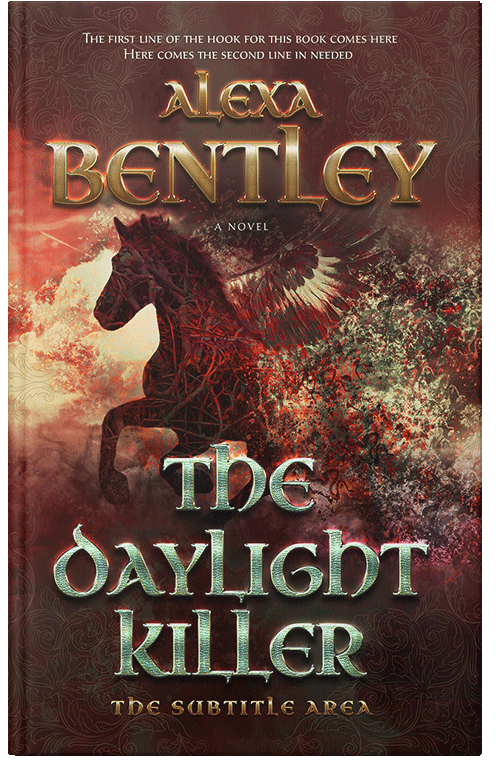 Front view of Premade Fantasy Book Cover - Cocoa Bean