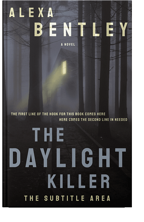 Front view of Thunder #8973 - Premade Mystery & Thriller & Suspense Book Cover