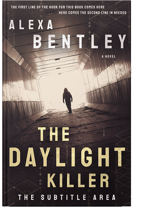 Front view of Double Spanish White #8978 - Premade Mystery & Thriller & Suspense Book Cover