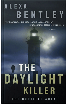 Pre Made Book Cover Ebony