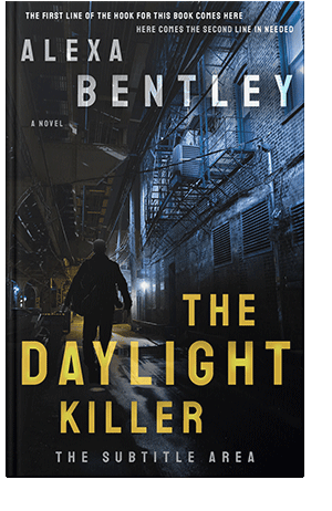 Pre Made Book Cover Black