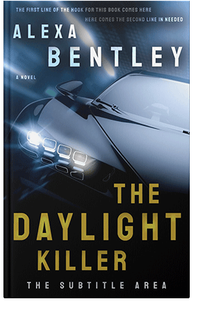 Pre Made Book Cover Powder Ash