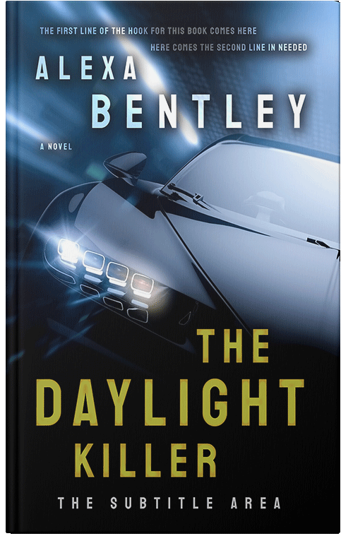 Front view of Powder Ash #8996 - Premade Science Fiction Book Cover