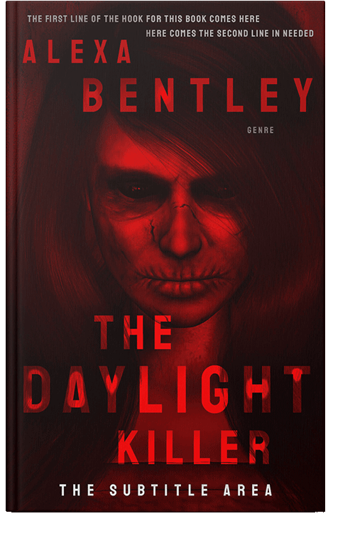 Front view of Thunderbird #9005 - Premade Horror Book Cover