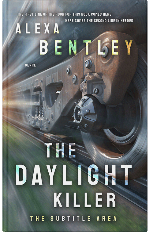 Front view of Cape Cod #9010 - Premade Action & Adventure Book Cover