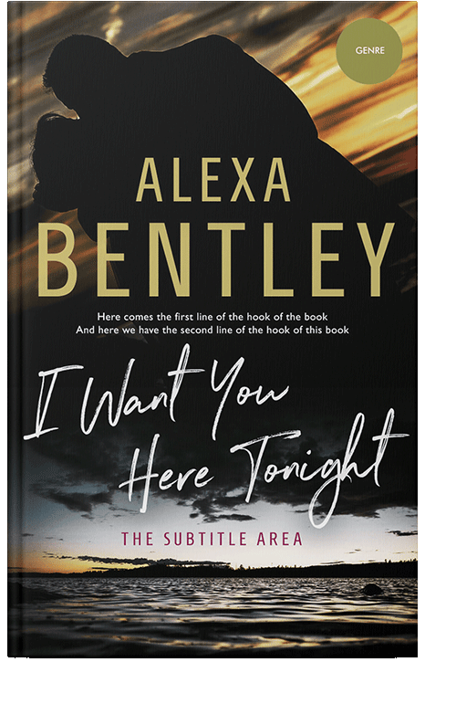 Front view of Rangoon Green #9025 - Premade Romance Book Cover