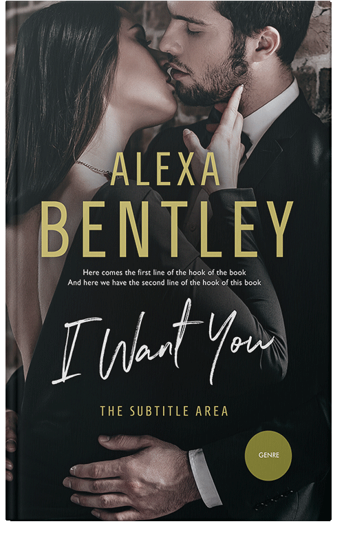 Front view of Premade Erotica Book Cover - Hillary