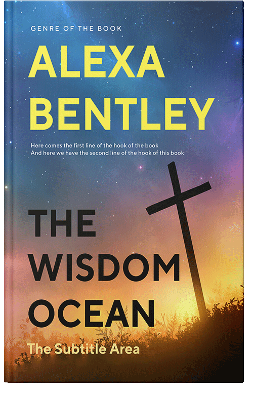 Front view of Bismark #9037 - Premade Religion & Spirituality Book Cover