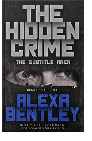 Pre Made Book Cover Cloudy