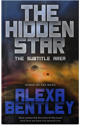 Pre Made Book Cover Steel Gray