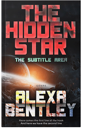 Pre Made Book Cover Cocoa Brown