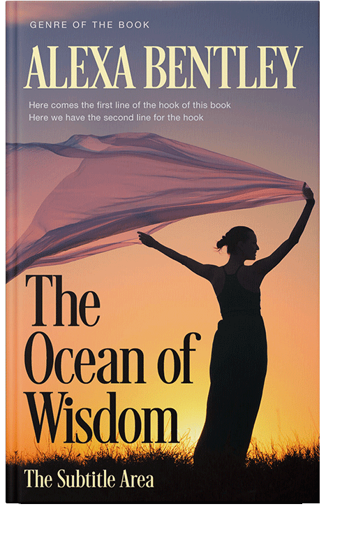 Front view of Falcon #9069 - Premade Self-Improvement & Self-Help Book Cover