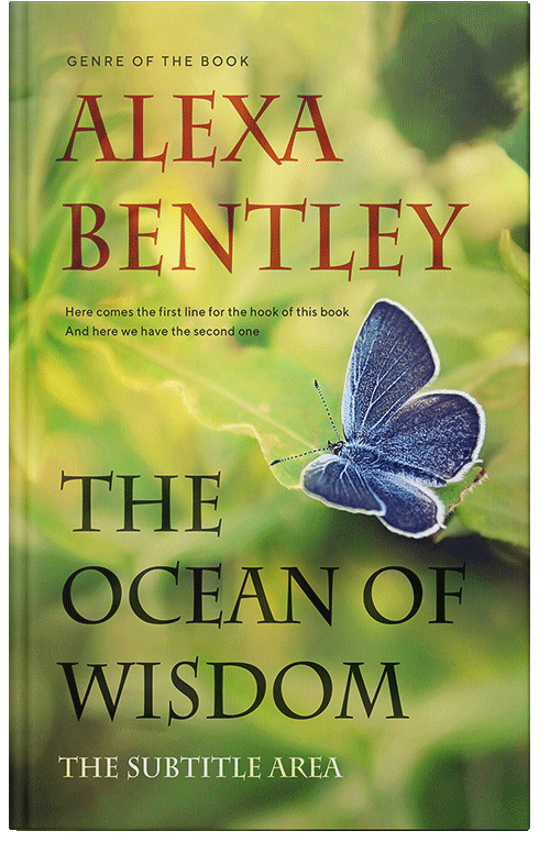 Front view of Celery #9071 - Premade Science & Nature Book Cover