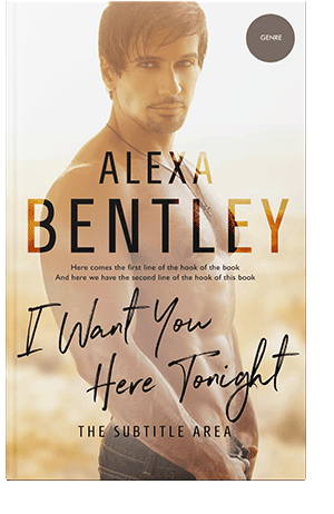 Pre Made Book Cover Tan