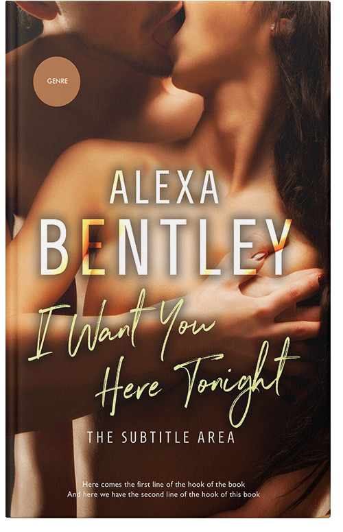 Front view of Whiskey #9081 - Premade Erotica Book Cover