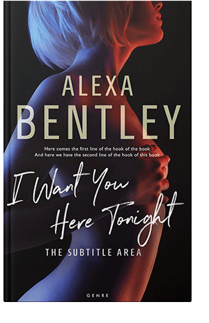 Pre Made Book Cover Brandy Rose