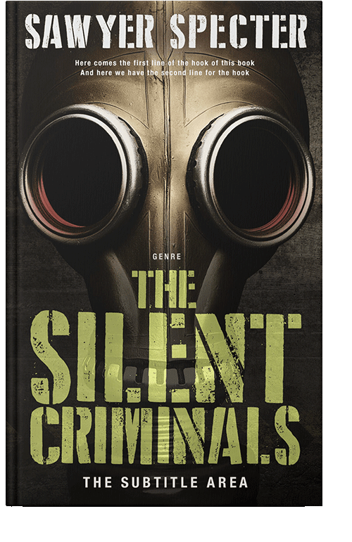 Front view of Indian Khaki #9097 - Premade Mystery & Thriller & Suspense Book Cover