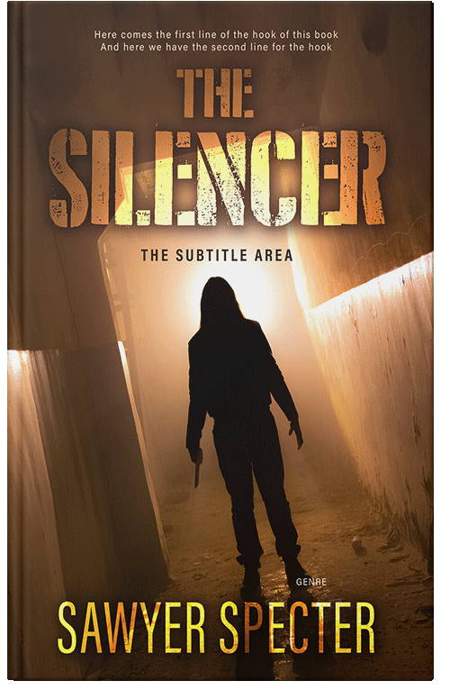 Front view of Deep Oak #9105 - Premade Mystery & Thriller & Suspense Book Cover