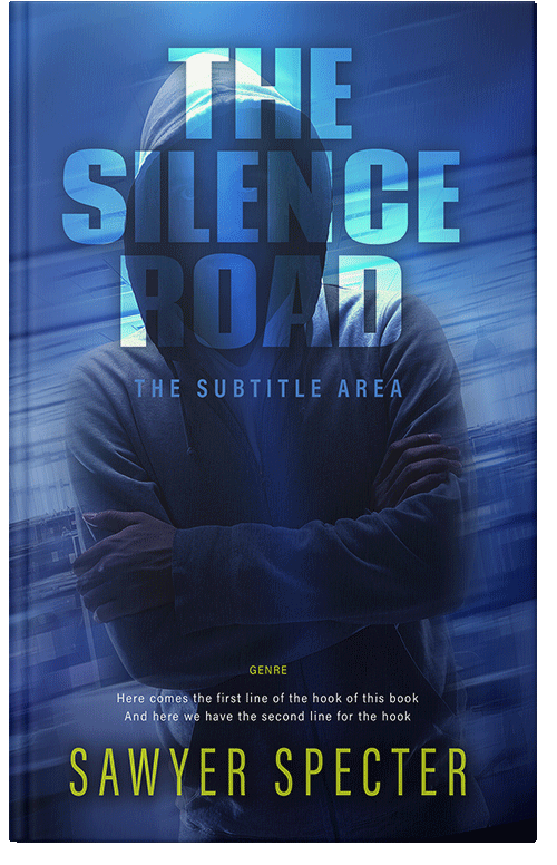 Front view of Premade Mystery & Thriller & Suspense Book Cover - Blue Zodiac