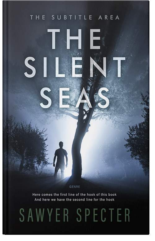 Front view of Mirage #9111 - Premade Mystery & Thriller & Suspense Book Cover