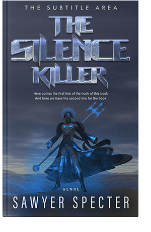 Pre Made Book Cover Ebony Clay