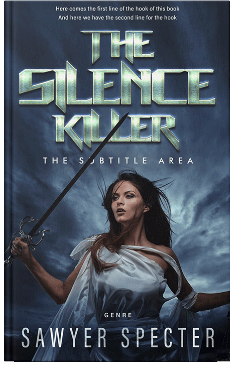 Front view of Mirage #9125 - Premade Fantasy Book Cover