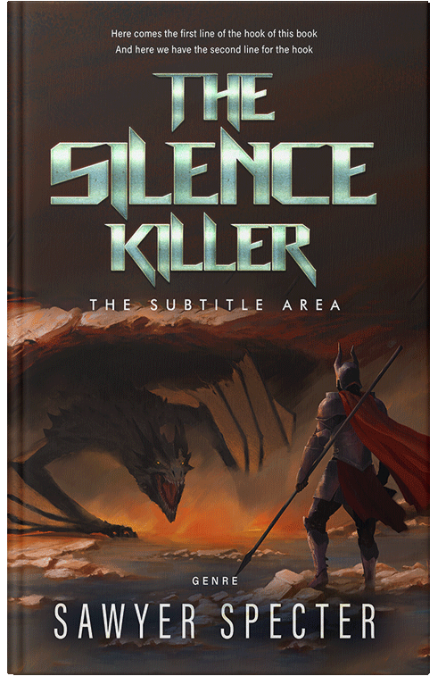 Front view of Premade Fantasy Book Cover - Oil