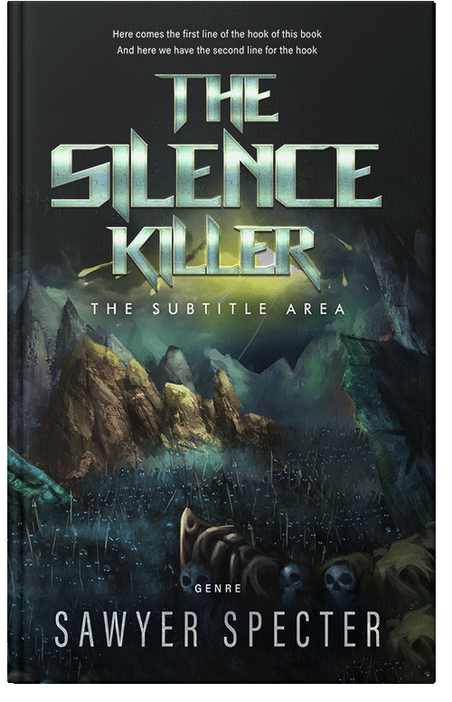 Front view of Premade Fantasy Book Cover - Woodsmoke