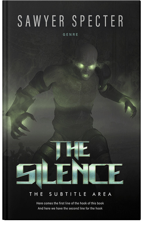 Front view of Premade Fantasy Book Cover - Log Cabin