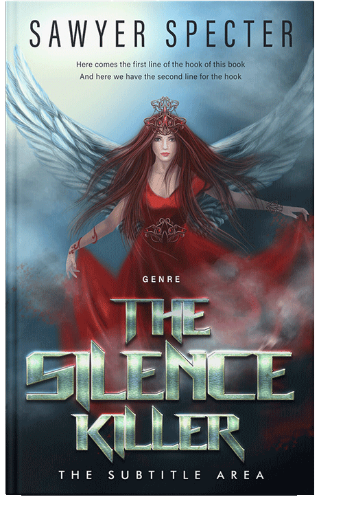 Front view of Tuna #9132 - Premade Fantasy Book Cover