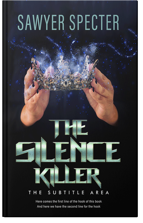 Front view of Thatch #9134 - Premade Fantasy Book Cover