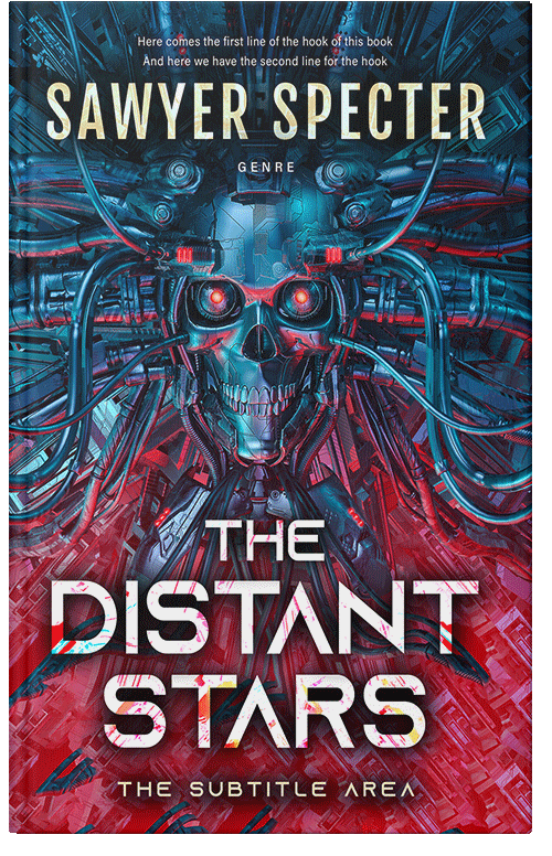 Front view of Premade Science Fiction Book Cover - Contessa