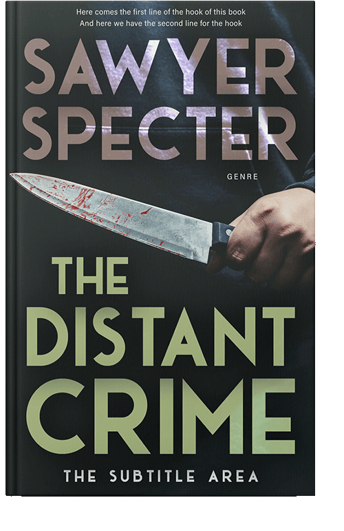 Front view of Eagle #9160 - Premade Mystery & Thriller & Suspense Book Cover