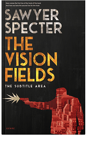 Pre Made Book Cover Raw Sienna