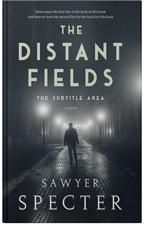 Front view of Ebony Clay #9187 - Premade Mystery & Thriller & Suspense Book Cover