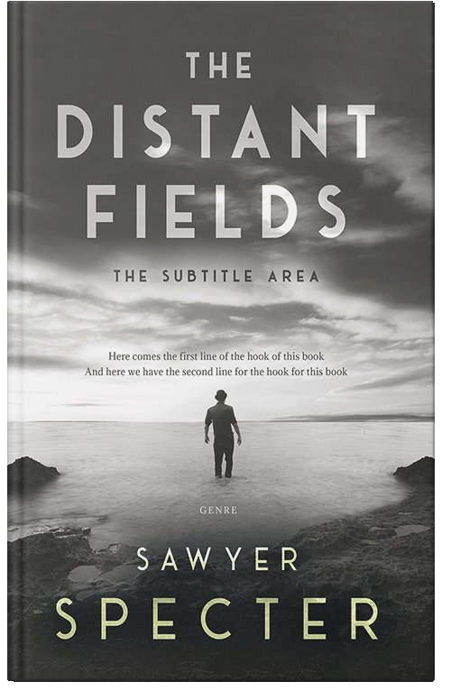 Front view of Quill Gray #9189 - Premade Mystery & Thriller & Suspense Book Cover