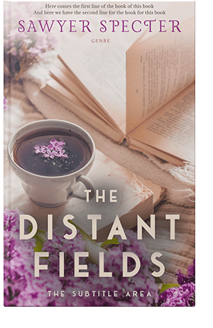 Pre Made Book Cover Clam Shell