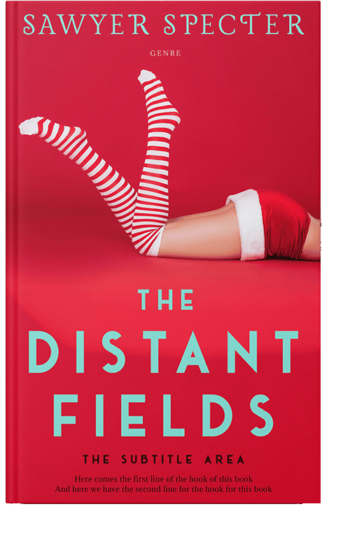 Front view of Crimson #9199 - Premade Chick Lit Book Cover