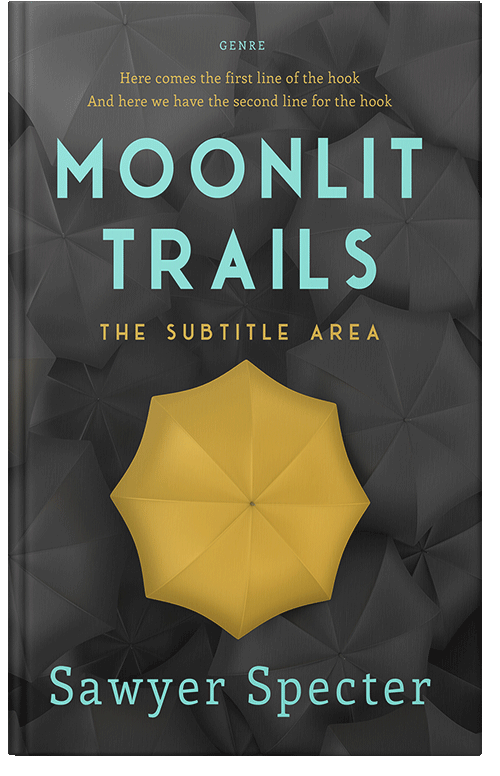 Front view of Premade Business Book Cover - Heavy Metal