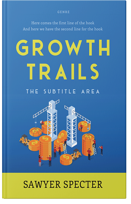 Front view of Premade Business Book Cover - Mariner